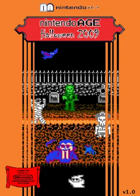 NintendoAge Halloween 2009 (USA) (Aftermarket) (Homebrew) box cover front